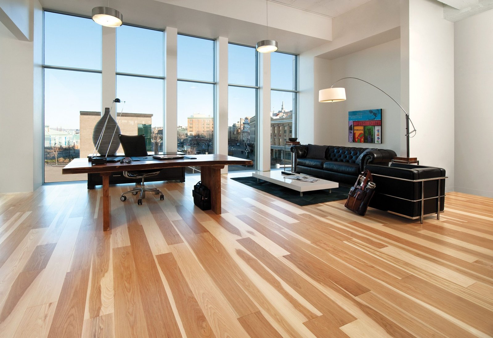 hardwood modern